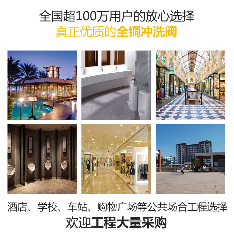 桓迪按把式大便沖洗閥 HD-7L09