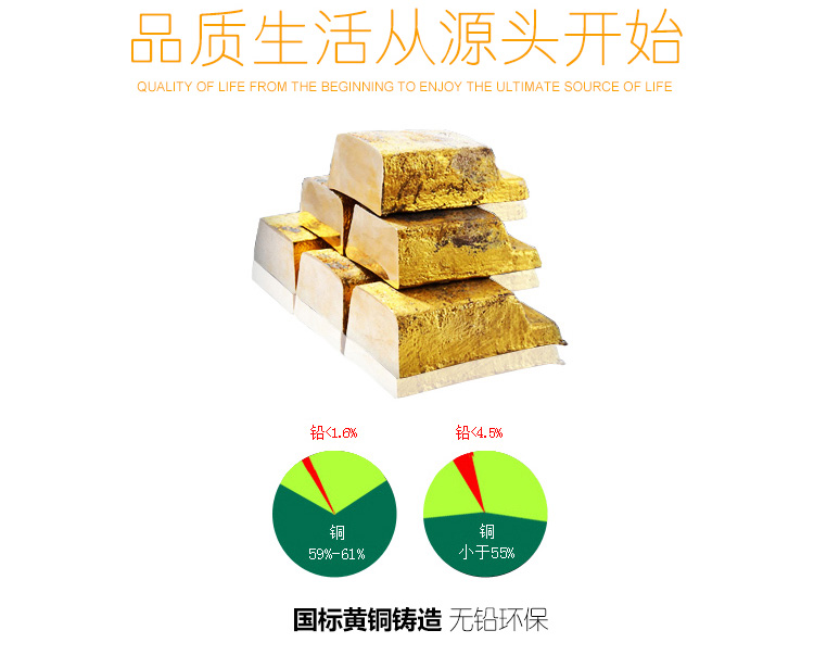 桓迪入墻式預埋盒暗裝面盆龍頭 HD-4A74
