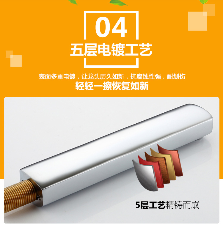 桓迪入墻式預埋盒暗裝面盆龍頭 HD-4A74