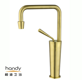 桓迪金色面盆水龍頭 HD-8A22S